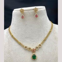 Sona Covering Glamorous Austrian Stone Necklace Set