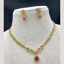 Sona Covering Glamorous Austrian Stone Necklace Set