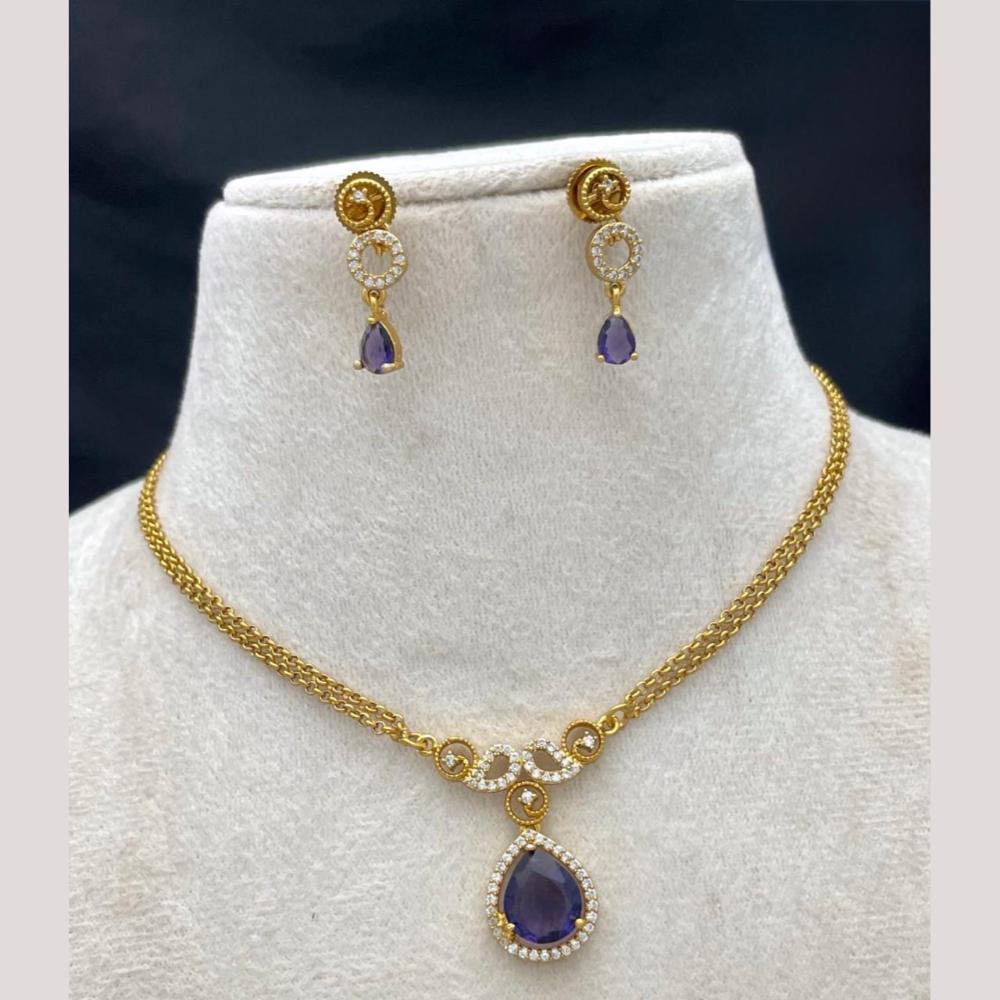 Sona Covering Glamorous Austrian Stone Necklace Set