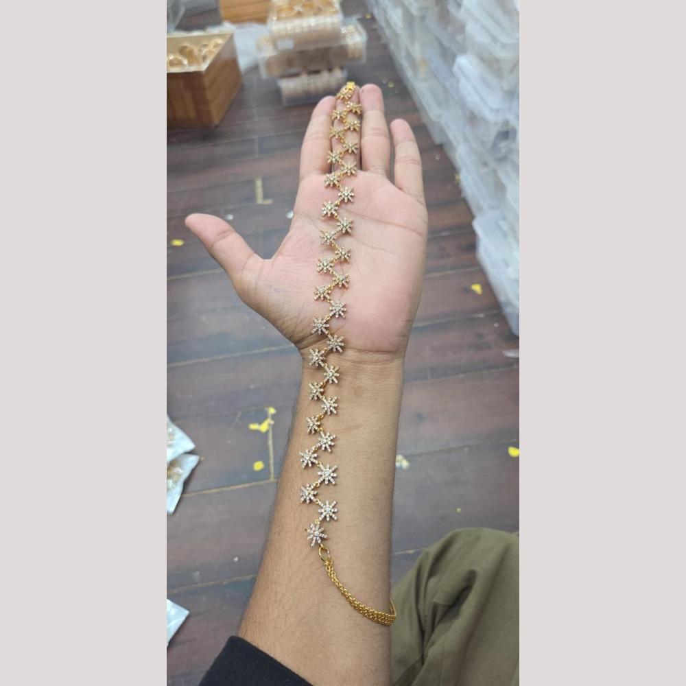 Sona Covering Classic Austrian Stone  Chain Kamarbandh