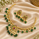 Sona Covering Elegant Austrian Stone And Beads Necklace Set