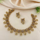 Sona Covering Elegant Crystal Stone And Austrian Stone Necklace Set