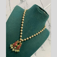 Sona Covering Jadau Premium Pota Stone And Beads Necklace 