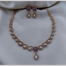 Sona Covering Elegant Austrian Stone Necklace Set