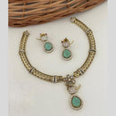 Sona Covering Classic American Diamond Designer Jewellery Necklace Set