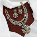 Sona Covering Classic American Diamond Designer Jewellery Necklace Set