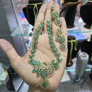 Sona Covering Classic American Diamond Designer Jewellery Necklace Set