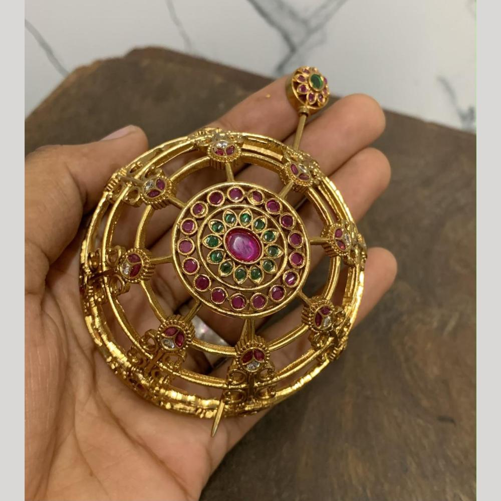Sona Covering Pota Stone Bun Juda Hair Accessories