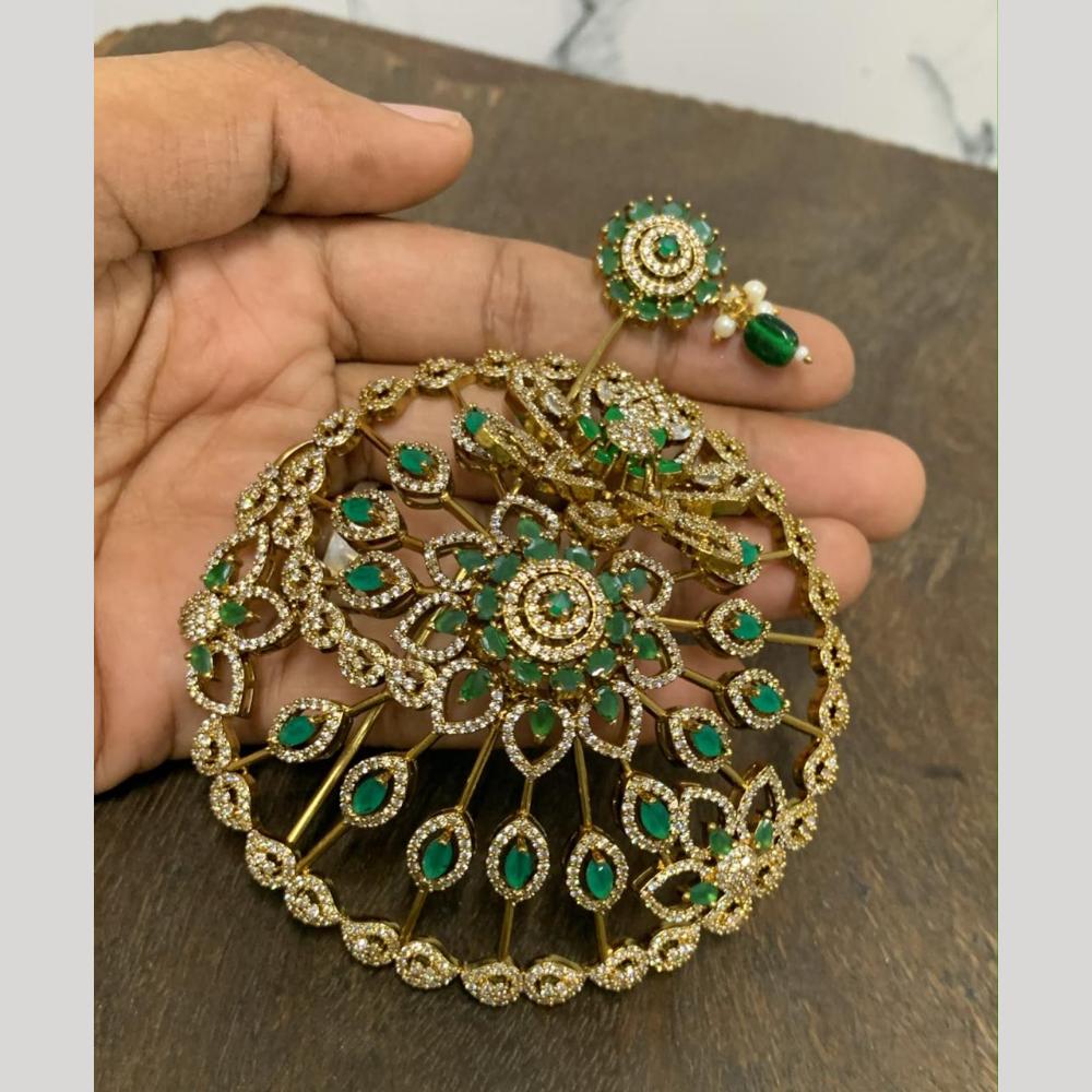 Sona Covering American Daimond Bun Juda Hair Accessories