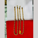 Pooja Sales Elegant Gold Plated Men's Chain