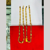 Pooja Sales Elegant Gold Plated Men's Chain