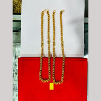 Pooja Sales Elegant Gold Plated Men's Chain