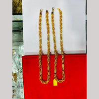 Pooja Sales Elegant Gold Plated Men's Chain