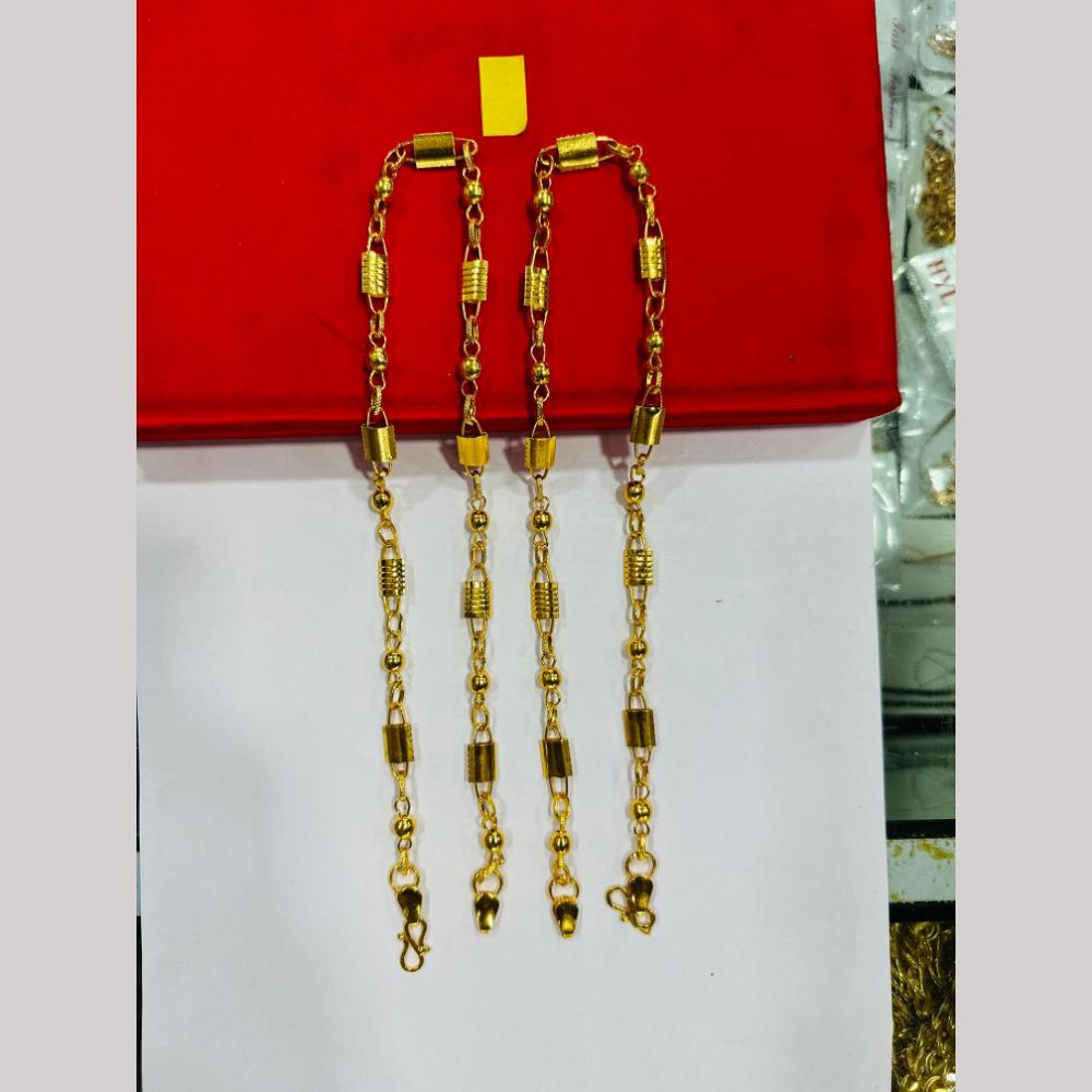 Pooja Sales Elegant Gold Plated Men's Chain