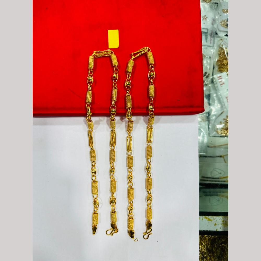 Pooja Sales Elegant Gold Plated Men's Chain