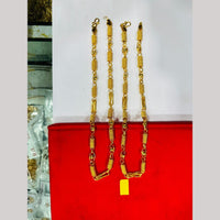 Pooja Sales Elegant Gold Plated Men's Chain