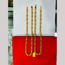 Pooja Sales Elegant Gold Plated Men's Chain