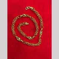 Pooja Sales Elegant Gold Plated Men's Chain