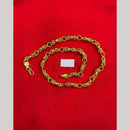 Pooja Sales Elegant Gold Plated Men's Chain