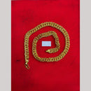Pooja Sales Elegant Gold Plated Men's Chain