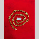 Pooja Sales Elegant Gold Plated Men's Chain
