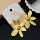 Klitz Stylish Stainless Steel Studs Earrings