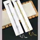 Klitz Premium Silver Plated Chain (Pack of 12)