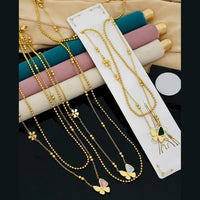 Klitz Premium Jewellery Heart Shape Necklace (Pack of 12)