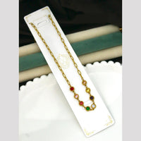 Klitz Premium Jewellery Crystal Stone Necklace (Pack of 12)