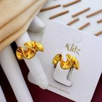 Klitz Beautiful Abstract Stainless Steel Ring 