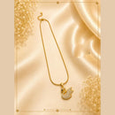 Klitz Fancy Stainless Steel Austrian Stone Swan Necklace Set (Pack of 12)