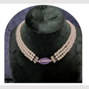 Dhirish International Classic Pearl Jewellery Necklace