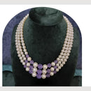 Dhirish International Classic Pearl Jewellery Necklace