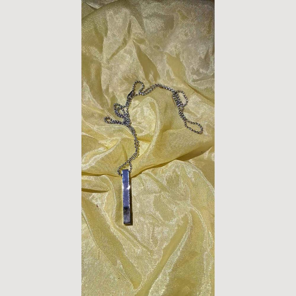 Dhirish International Design Elegant Silver Chain With Pendant