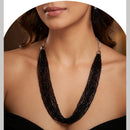Dhirish International Pearl Necklace With Earrings