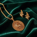 Dhirish International Traditional Temple Chain Pendant Set