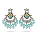 Dhirish International Stylish Kundan Stone And Beads Dangler Earrings