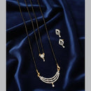 Dhirish International Ethnic Austrian Stone And Beads Mangalsutra