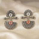 Pusti Art & Craft Royal Enamel Dangler Earrings