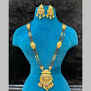 Dhiraj Sales Gold Plated Pota Stone And Beads Mangalsutra