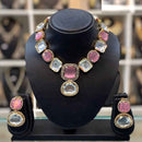 Dhiraj Sales American Diamond Necklace Set