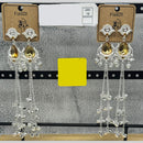 Raj Imitation Oxidised Plated Crystal Stone And Ghungroo Kashmiri Dangler Earrings for Women (Pack of 12)