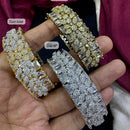 Tanish Art Jewellery Queen Band American Daimonds Statement LooksOpenable Bracelet