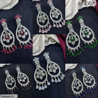 Tanish Art Jewellery American Diamond Dangler Earrings