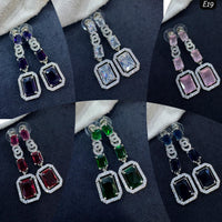 Tanish Art Jewellery timeless AD And Austrian Stone Dangler Earrings