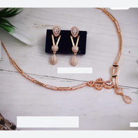 Tanish Art Jewellery Evening Elegance Austrain Stone Necklace Set 