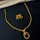 Tanish Art Jewellery Luxury Ethnic Pota And Austrain Stone Necklace Set