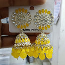 Tanish Art Jewellery Kundan And Beads Jhumki Earrings