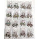 Tanish Art Jewellery Radiant Pota Stone And Austrian Stone Dangle Earrings