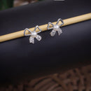 Tanish Art Jewellery Royal Austrian Stone Heart Shape Stud Earrings 